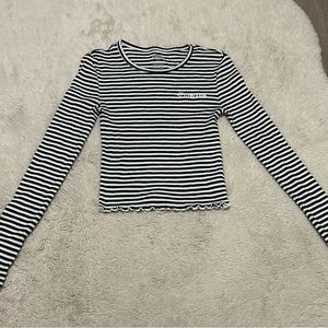 Dickies Stripped Crop Top